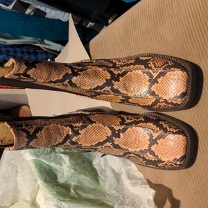Sam Edelman snake skin boot